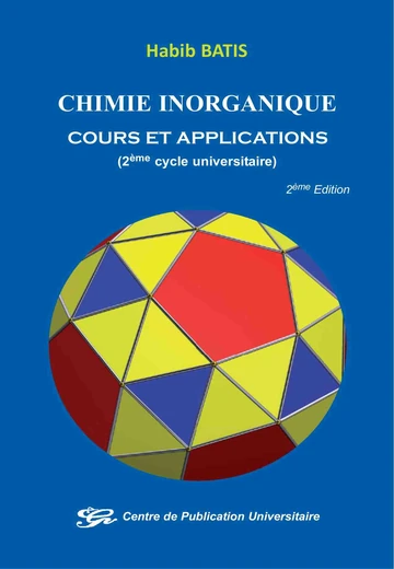 Cover of Chimie Inorganique Cours et Applications