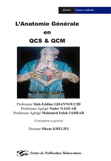 Cover of l'Anatomie Générale en Qcs & Qcm