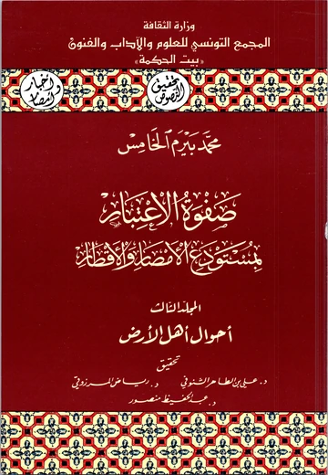 Cover of صفوة الإعتبار بمستودع الأمصار والأقطار (المجلد الثالث)