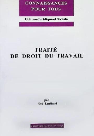 Cover of Traité de Droit du Travail