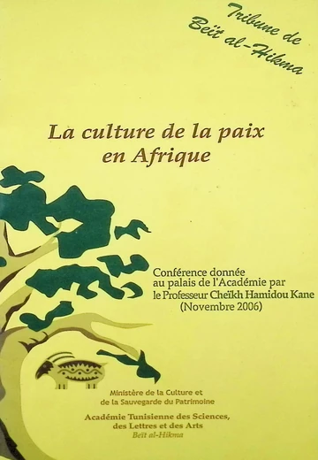 Cover of La Culture de la Paix en Afrique