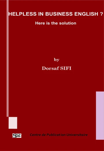 Cover of Helpless in Business English? Here Is the Solution