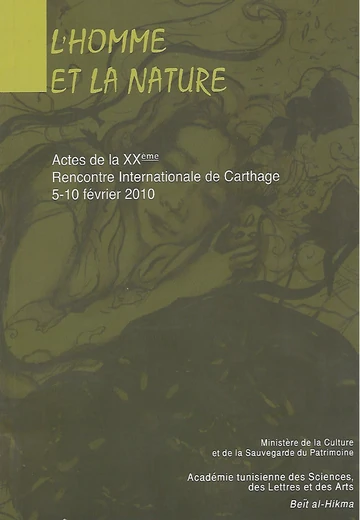 Cover of l'Homme et la Nature