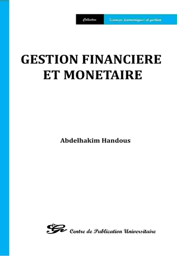 Cover of Gestion Financiere et Monetaire