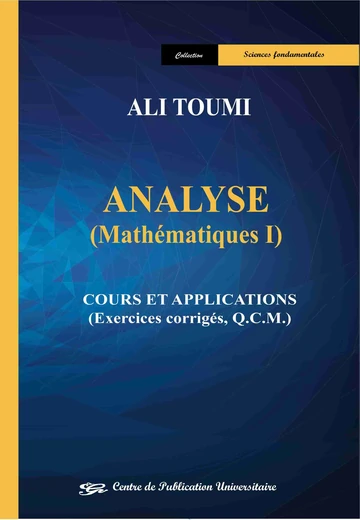 Cover of Analyse (Mathématiques 1)