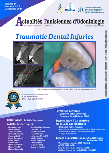 Cover of Actualités Tunisiennes d'Odontologie